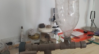 Pistola de água com pressão