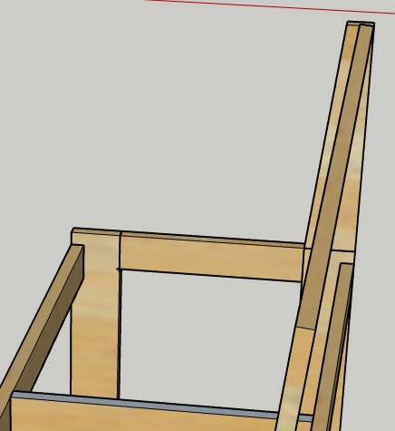 Se atente para o encosto ficar em um ângulo para maior conforto.