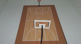 MINI QUADRA  DE BASQUETE