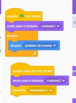 para clicar no mouse faz outro codico