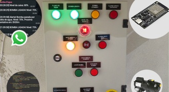 Controle de bomba para locais com baixo fornecimento de água