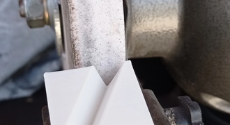 Gabarito para afiação de brocas feito em impressora 3D