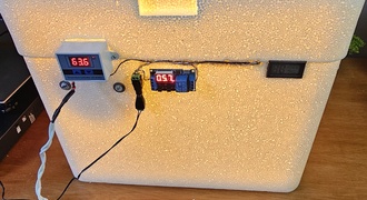 Secadora de Filamento custo benéfico! 🐔 com peças de galinheiro