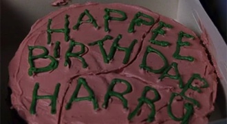 Bolo de chocolate do Harry Potter