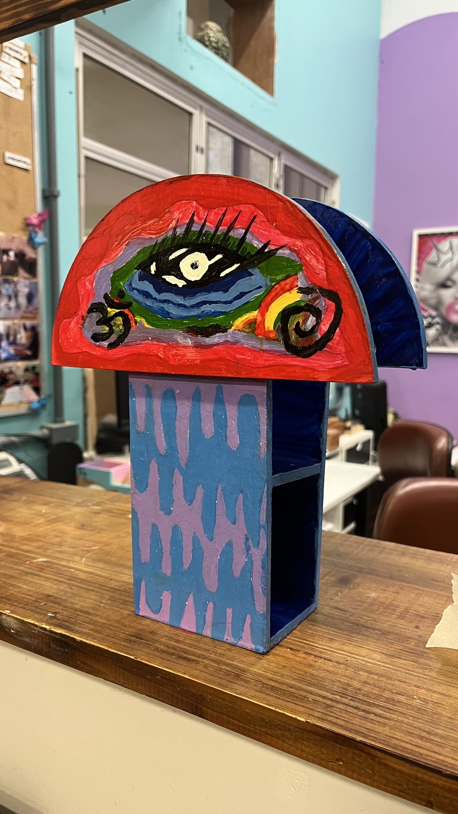 resultado após a pintura